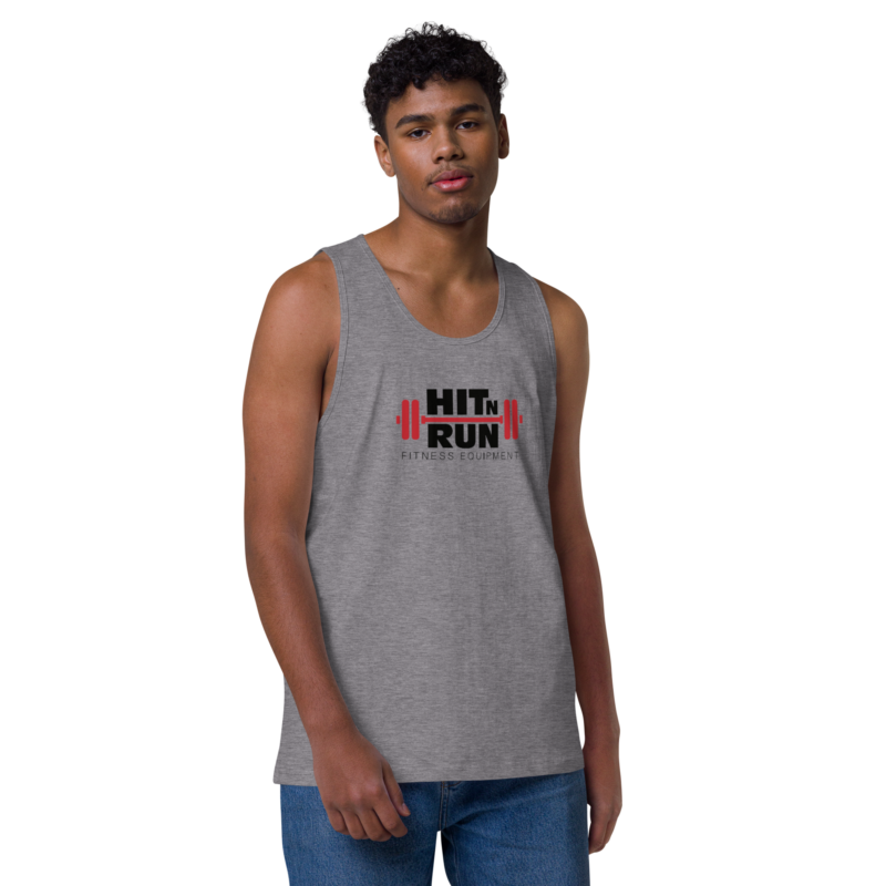 HIT N RUN FITNESS Men’s premium tank top
