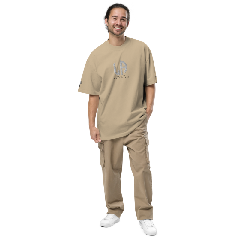 L.A Oversized Embroidered  t-shirt