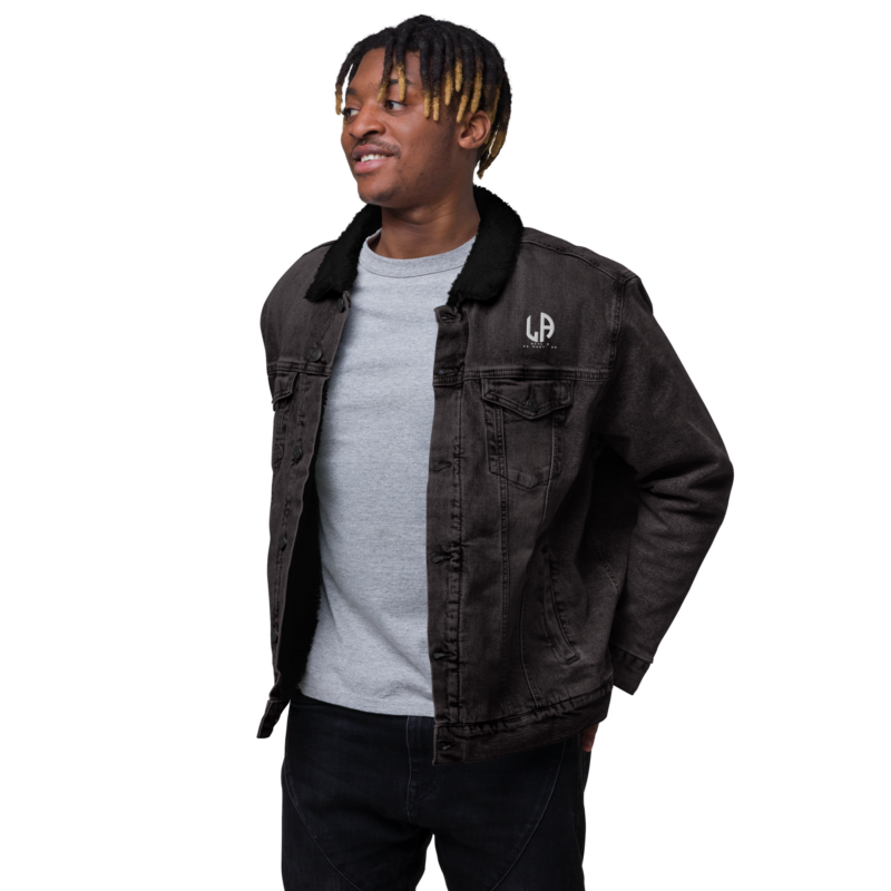 L.A Unisex denim sherpa jacket